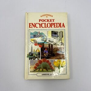 Kingfisher Pocket Encyclopedia Childrens Vintage Hardcover Reference Book